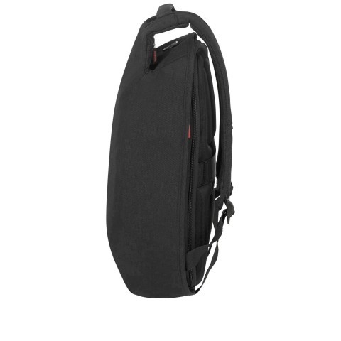 Samsonite Rucksack Securipak Laptop Backpack 14.1 Zoll mit USB Anschluss Black Steel