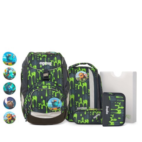 Ergobag Schulranzen Pack Set 6-teilig GlibbBär