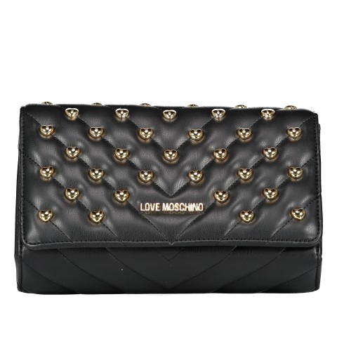 Love Moschino Umhängetasche Borsa Matt Nappa Schwarz