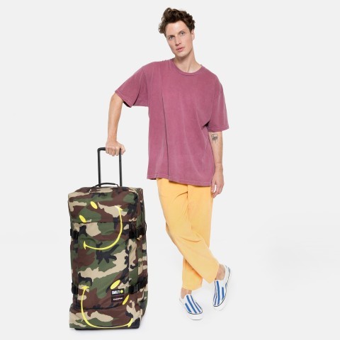 Eastpak Reisetasche Tranverz Smiley Camo