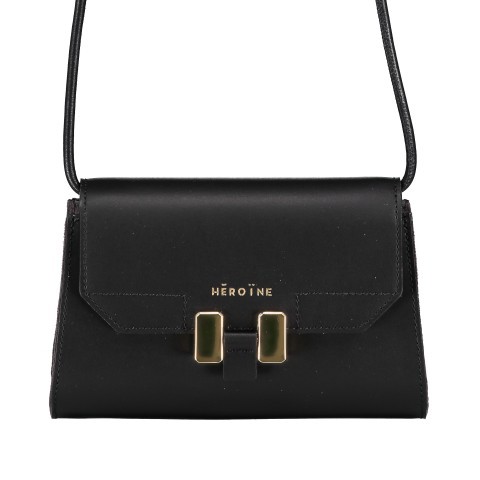 Maison Heroine Umhangetasche Lilia Nano Black
