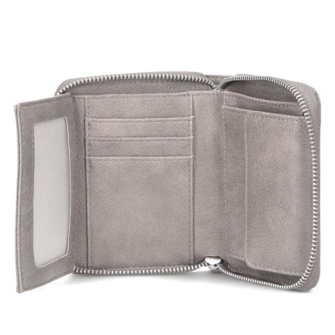 Leder Geldbeutel Marke Zwei ZWEI Geldbörse MW10 Cognac