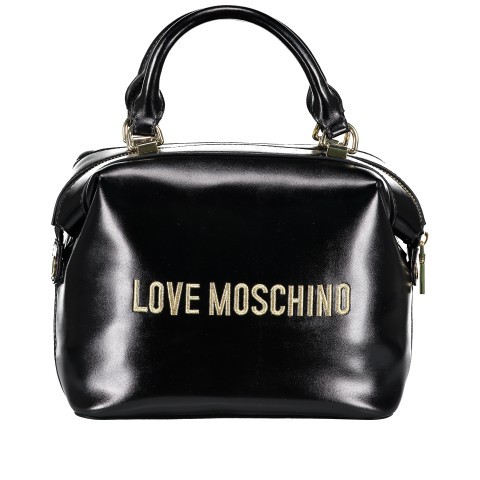 Love Moschino Handtasche Borsa Quilted Nappa Schwarz