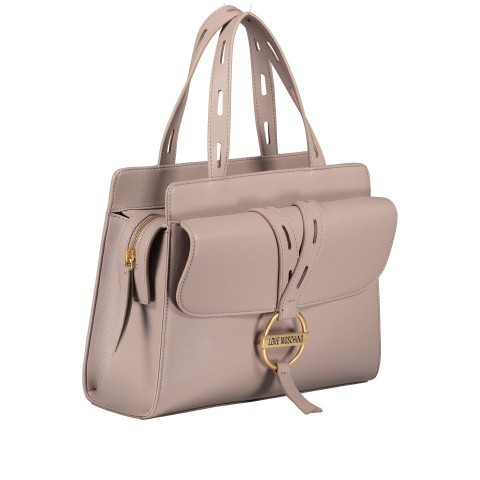 Love Moschino Handtasche Taupe