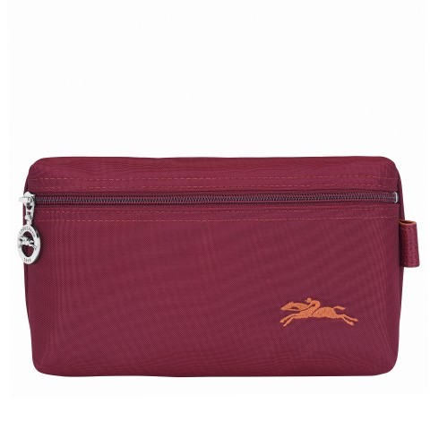 Longchamp Kosmetiktasche Le Pliage Club Pochette Weinrot