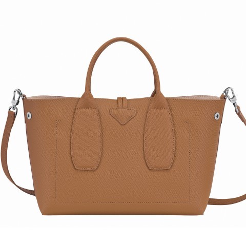 Longchamp Handtasche Roseau Handtasche M Natur 