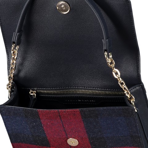 Tommy Hilfiger Umhängetasche Honey Shoulderbag Corporate Melton Check 
