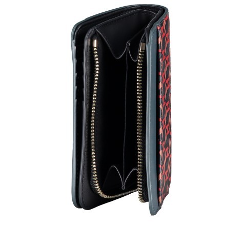 Tommy Hilfiger Geldbörse Iconic Medium Wallet Zip Around Seasonal 