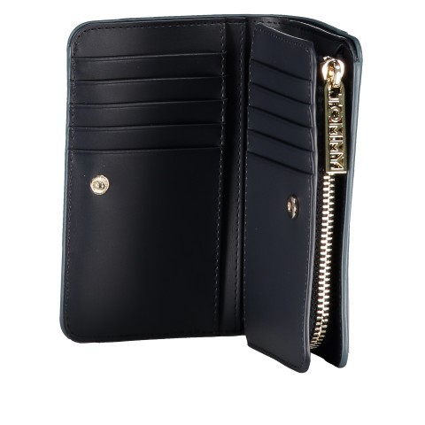 Tommy Hilfiger Geldbörse Iconic Medium Wallet Zip Around Seasonal 