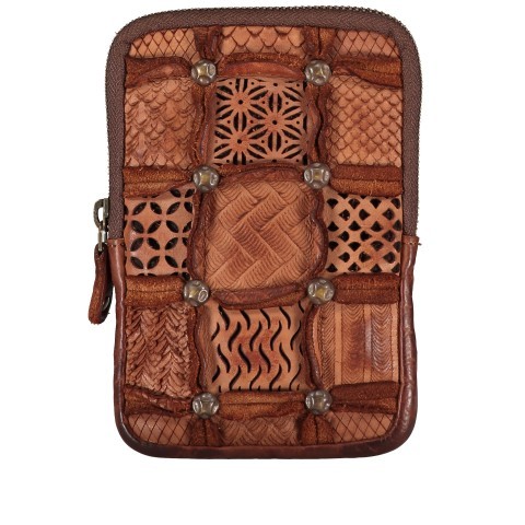 Handytasche New-Lines Bettina mit Schulterriemen Dark Ash