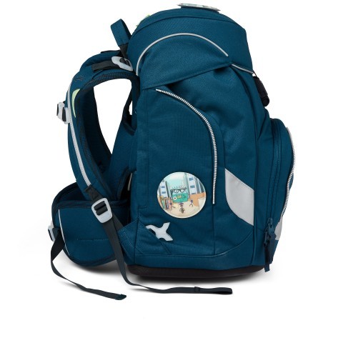 Ergobag Schulranzen Pack Eco Hero Edition Set 6-teilig RobotBär 