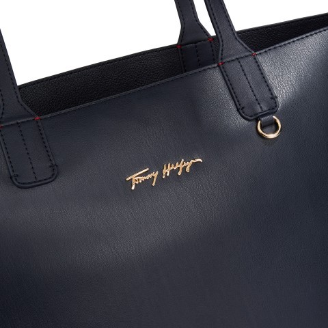 Tommy Hilfiger Handtasche Iconic Tote Blue