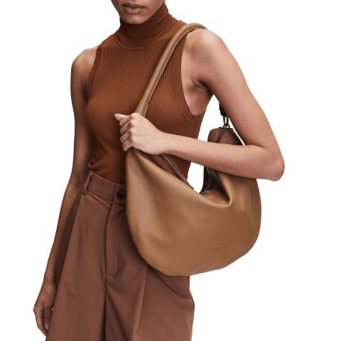 Liebeskind Berlin Beuteltasche Basic Lova Hobo M 2060537 Light Tan
