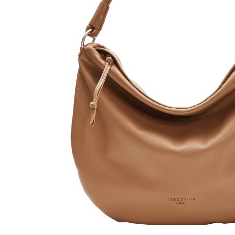 Liebeskind Berlin Beuteltasche Basic Lova Hobo M 2060537 Light Tan