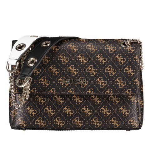 Guess Umhängetasche Washington Brown Multi