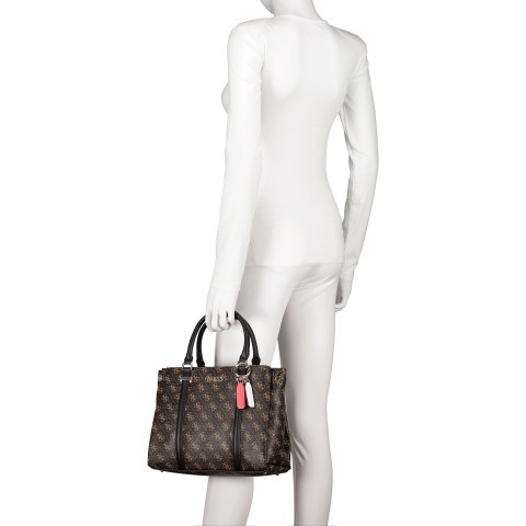Guess Handtasche Washington Brown Multi 