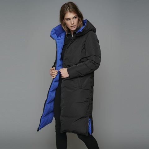 Rino & Pelle Steppmantel Keila mit Wendefunktion Größe 44 Tannin Birch 