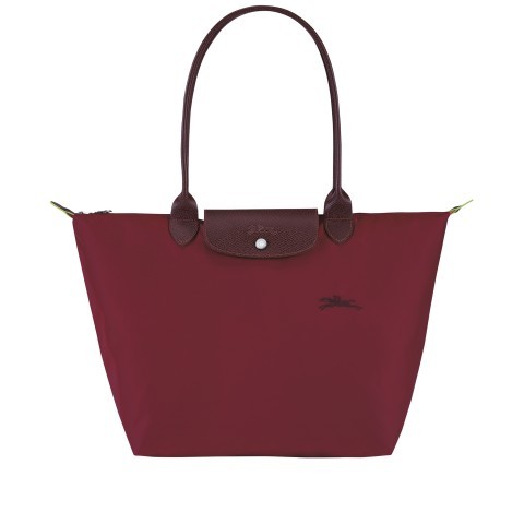Longchamp Shopper Le Pliage Green Shopper L Red