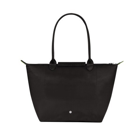 Longchamp black on black tote 2025
