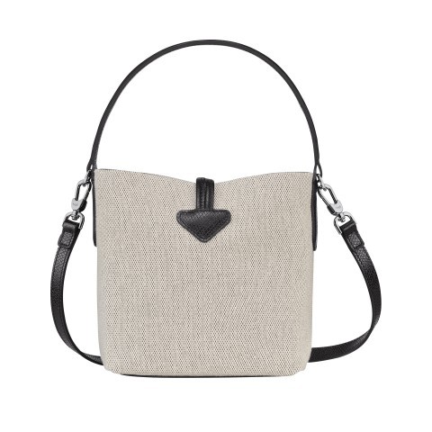 Longchamp Tasche Roseau Canvas Essential Toile Ecru
