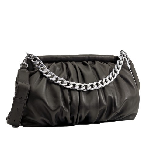 Les Visionnaires Umhängetasche / Clutch Soft Volume Emma Silky Leather