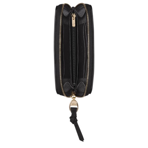 Longchamp Geldborse Mailbox Schwarz
