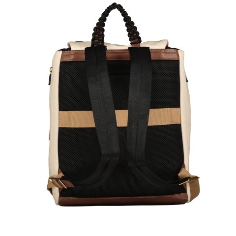 Guess Rucksack Wanderluxe mit Tablet- und Laptopfach Natural