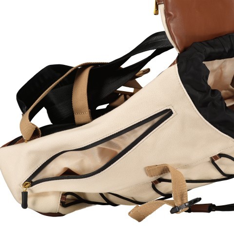 Guess Rucksack Wanderluxe mit Tablet- und Laptopfach Natural