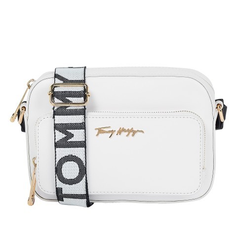Tommy Hilfiger Umhangetasche Iconic Camera Bag Bright White