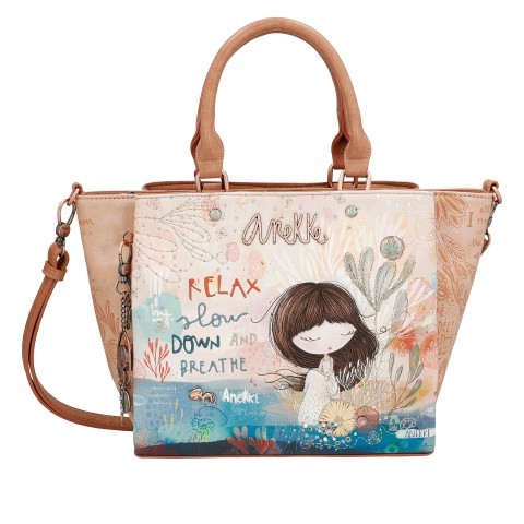 Anekke Handtasche Mediterranean Short Handle Bag Beige
