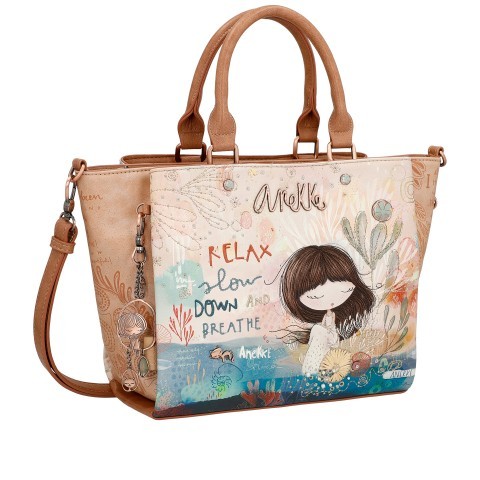 Anekke Handtasche Mediterranean Short Handle Bag Beige
