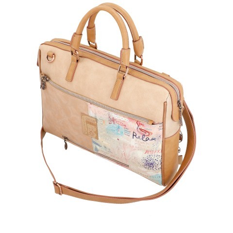 Anekke Aktentasche Mediterranean Briefcase Beige