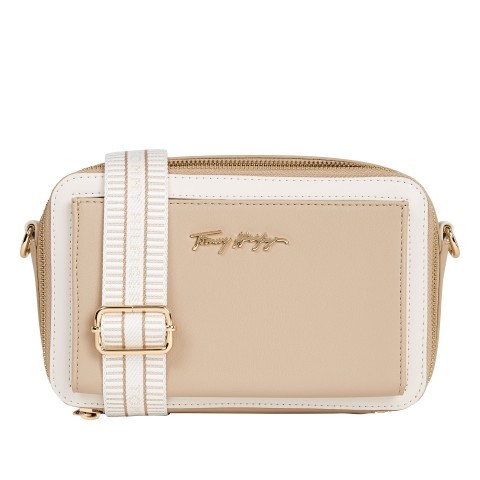 Tommy hilfiger umhängetasche beige Clearance