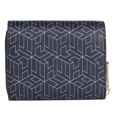 Tommy Hilfiger Geldbörse Iconic Medium Zip Around Wallet Desert 