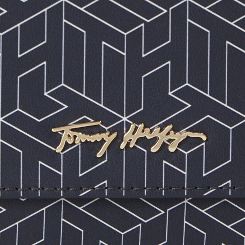 Tommy Hilfiger Geldbörse Iconic Medium Zip Around Wallet Desert  