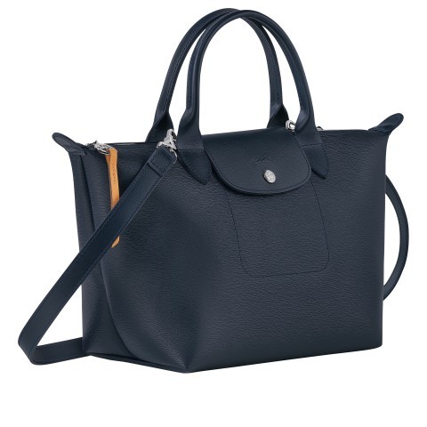 Longchamp le pliage navy medium hot sale
