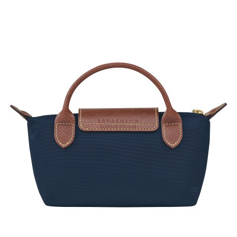 Sac longchamp pliage bleu new arrivals