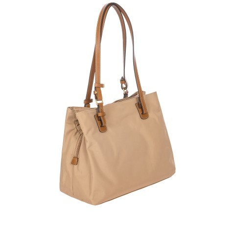 Brics Shopper X-BAG & X-Travel 3 Fächer Größe M Cappuccino 