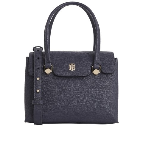 Tommy Hilfiger Handtasche Element Small Satchel Space Blue