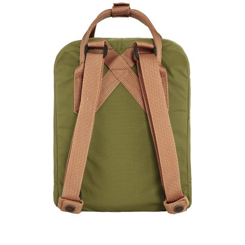 Fjallraven Rucksack Kanken Mini Foliage Green Peach Sand