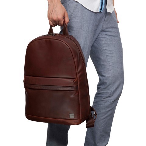 Knomo Laptoprucksack Barbican Albion 15 Zoll Braun