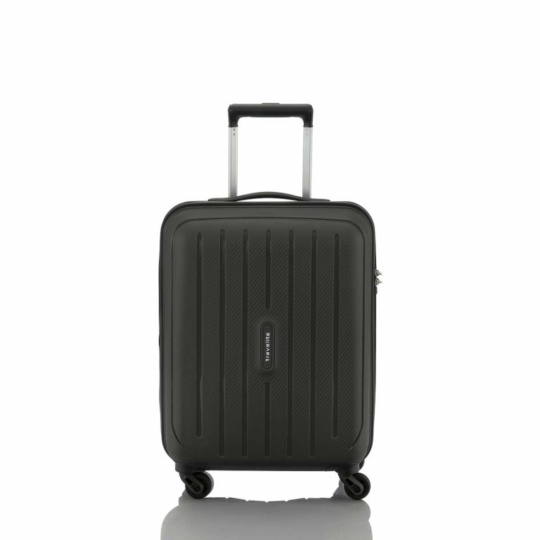Koffer Uptown 55 cm Schwarz, Farbe: schwarz, Marke: Travelite, Abmessungen in cm: 38x55x20, Bild 1 von 4