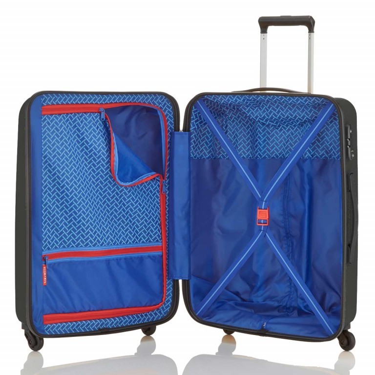 Koffer Uptown 65 cm Schwarz, Farbe: schwarz, Marke: Travelite, EAN: 4027002053984, Abmessungen in cm: 45x65x26, Bild 3 von 4