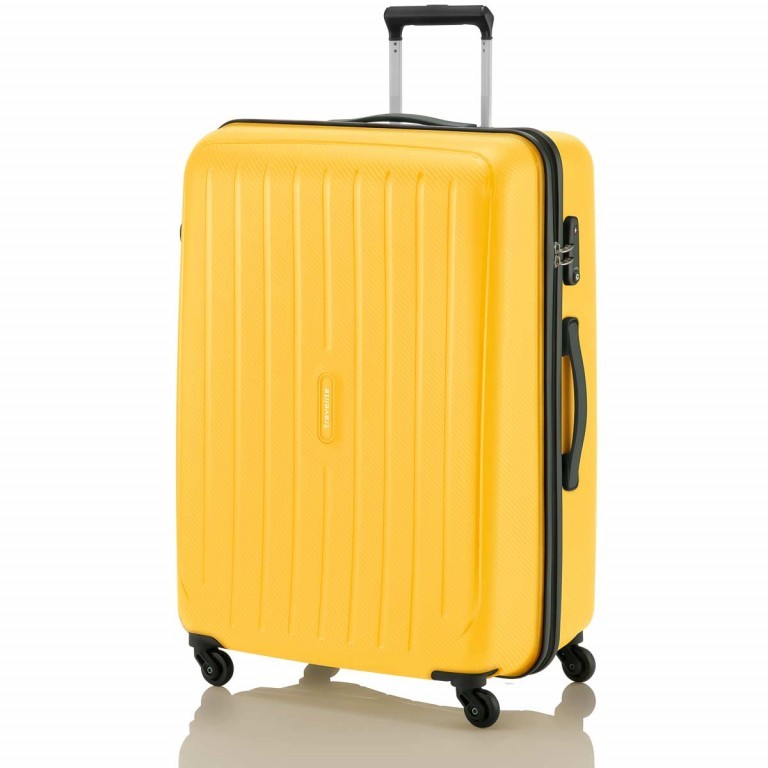 Koffer Uptown 75 cm Gelb, Farbe: gelb, Marke: Travelite, Abmessungen in cm: 52x75x31, Bild 1 von 3