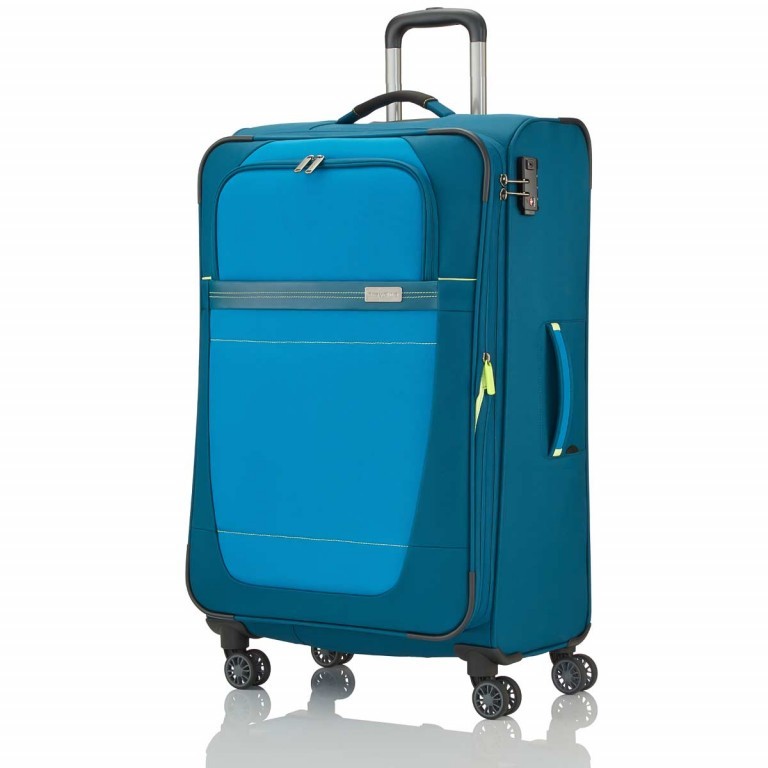 Koffer Meteor 77 cm Petrol, Farbe: blau/petrol, Marke: Travelite, Bild 2 von 4