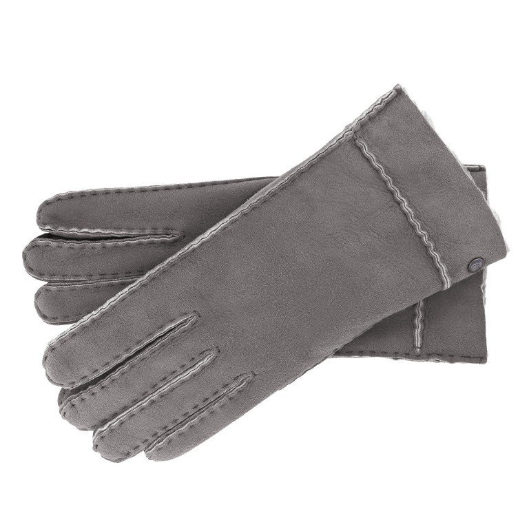 Handschuhe Helsinki Damen Lammfell Größe 8,5 Stone, Farbe: grau, Marke: Roeckl, EAN: 4053071093743, Bild 1 von 1