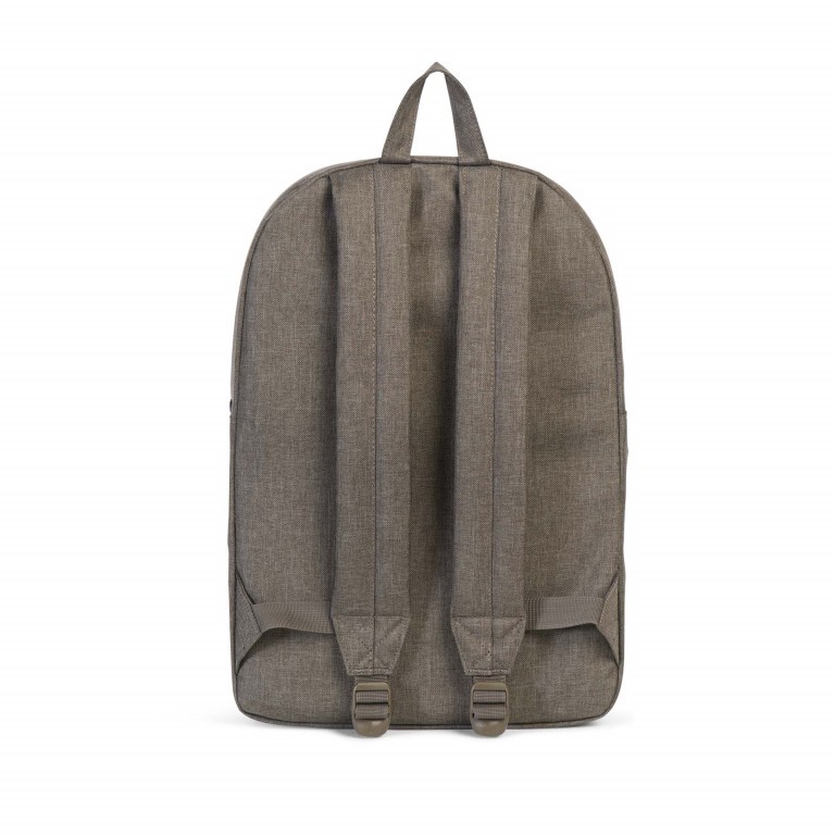 Rucksack Classic Volumen 21 Liter Canteen Crosshatch, Farbe: grün/oliv, Marke: Herschel, EAN: 0828432108961, Abmessungen in cm: 28x45x12, Bild 4 von 4