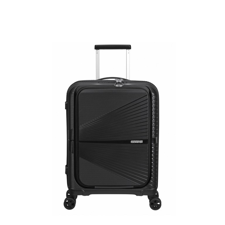 Koffer Airconic Spinner 55 mit Laptopfach 15.6 Zoll Onyx Black, Farbe: schwarz, Marke: American Tourister, EAN: 5400520081070, Abmessungen in cm: 55x40x23, Bild 1 von 10