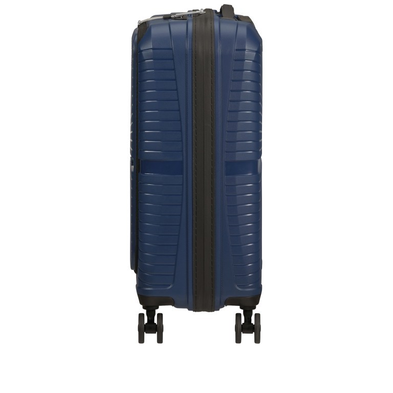 Koffer Airconic Spinner 55 mit Laptopfach 15.6 Zoll Midnight Navy, Farbe: blau/petrol, Marke: American Tourister, EAN: 5400520081087, Abmessungen in cm: 55x40x23, Bild 3 von 10
