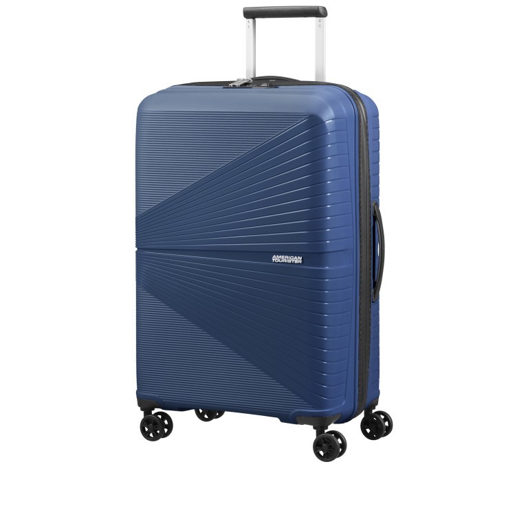 Koffer Airconic Spinner 67 Midnight Navy, Farbe: blau/petrol, Marke: American Tourister, EAN: 5400520017222, Abmessungen in cm: 44.5x67x26, Bild 2 von 7